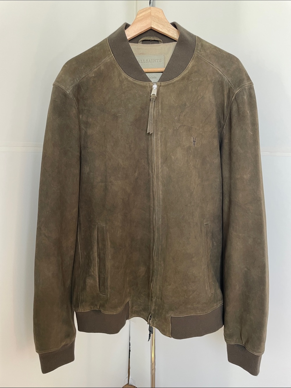 Men’s AllSaints Suede Jacket. Size XL. Never worn